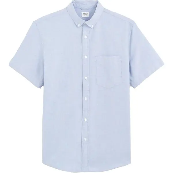 CELIO CELIO DAXFORDMC Мъжка памучна риза, светлосиньо, размер