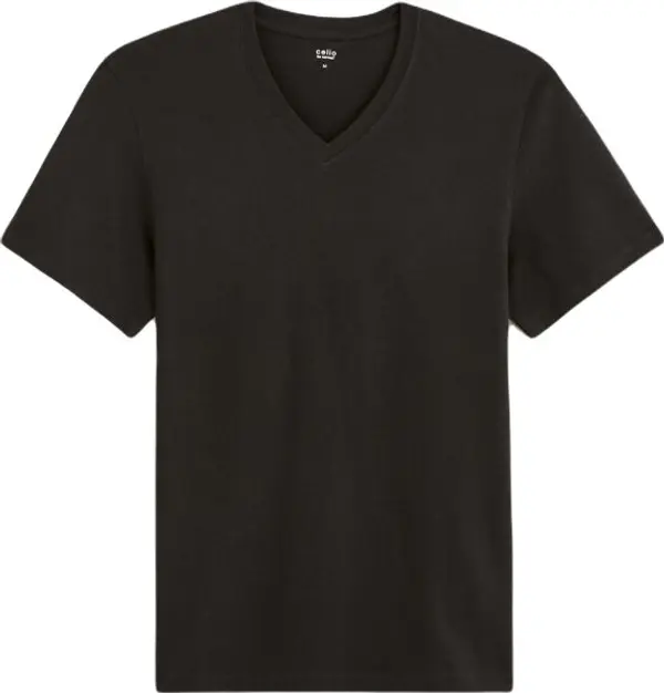 CELIO CELIO DEBASEV Мъжка тениска, черно, размер