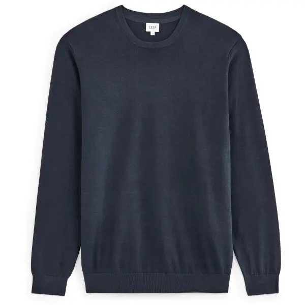 CELIO CELIO DECOTON Мъжки пуловер, тъмносин, размер