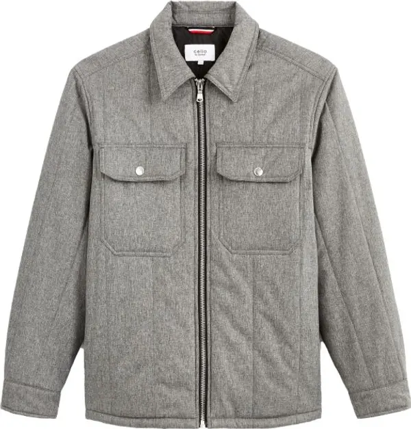 CELIO CELIO DUSTRIPES Мъжко зимно яке, сиво, размер