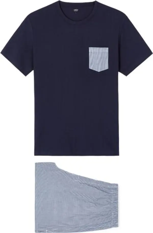 CELIO CELIO GIPYSHORT Мъжка пижама, тъмносин, размер