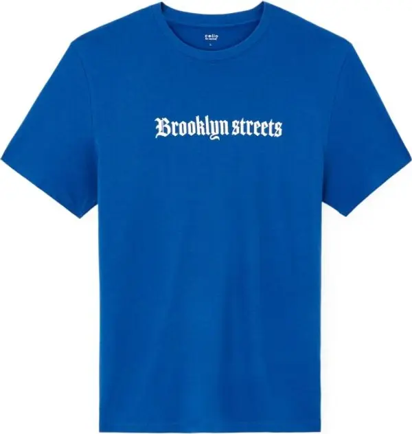 CELIO CELIO JEDARK Мъжка тениска, синьо, размер