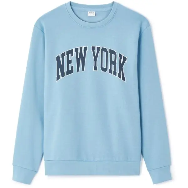 CELIO CELIO JENEWY Мъжки суитшърт, светлосиньо, размер