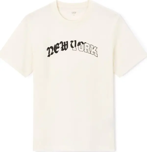 CELIO CELIO JENICO Мъжка тениска, бежово, размер