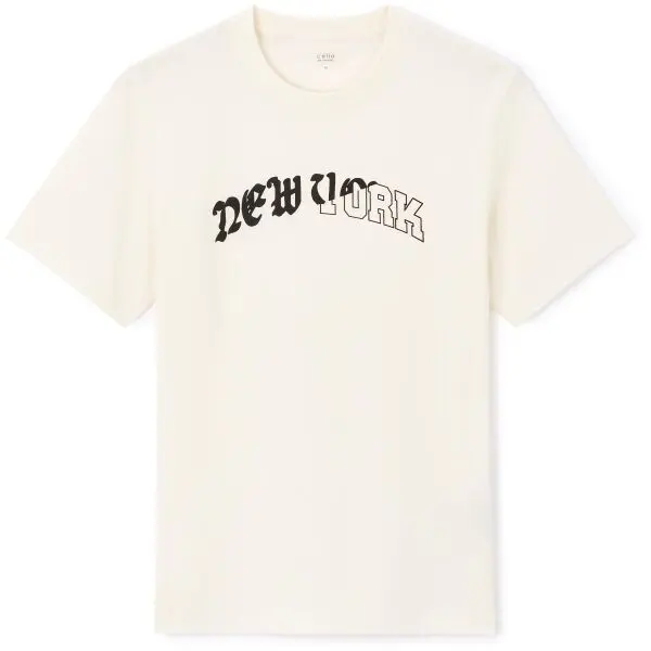 CELIO CELIO JENICO Мъжка тениска, бежово, размер