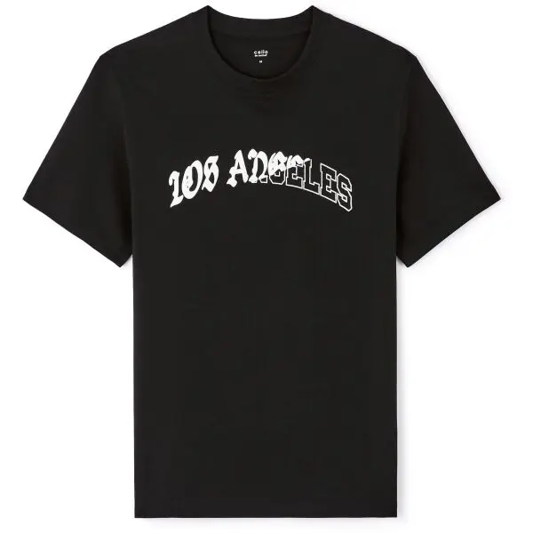 CELIO CELIO JENICO Мъжка тениска, черно, размер