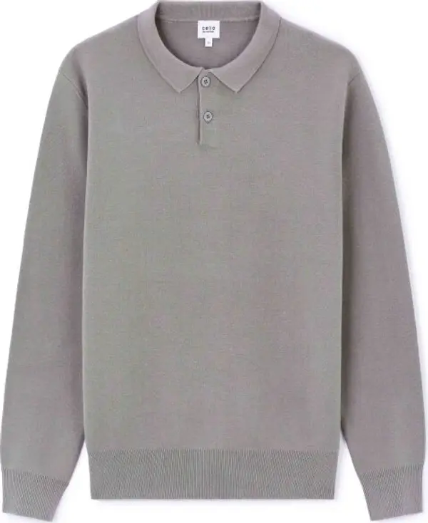 CELIO CELIO JEPOCLO Мъжка поло тениска, сиво, размер