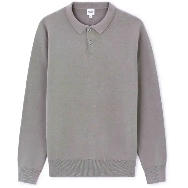 CELIO CELIO JEPOCLO Мъжка поло тениска, сиво, размер