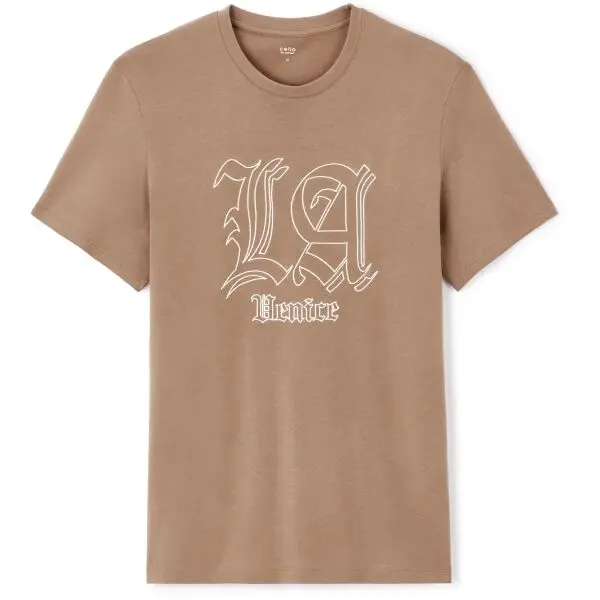 CELIO CELIO JESWITCHUP Мъжка тениска, кафяво, размер