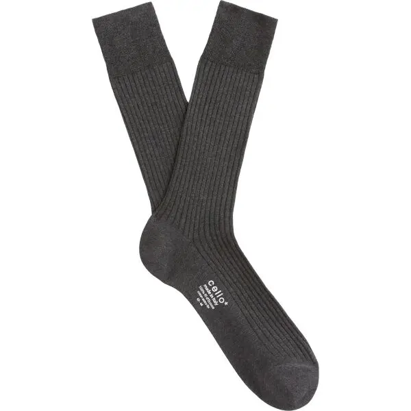 CELIO CELIO JIUNECOSSE Мъжки чорапи, тъмносиво, размер