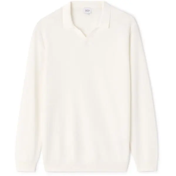 CELIO CELIO LEBIREQUIN Мъжки плетен пуловер, бежово, размер