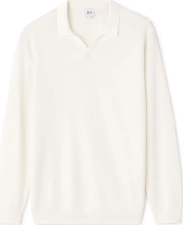 CELIO CELIO LEBIREQUIN Мъжки плетен пуловер, бежово, размер