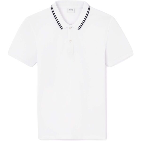 CELIO CELIO LEPRIME Мъжка поло тениска, бяло, размер