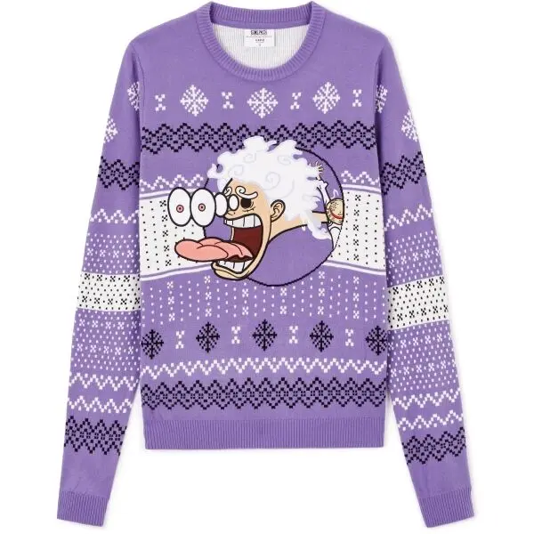 CELIO CELIO LJEONEUW Мъжки пуловер, лилаво, размер
