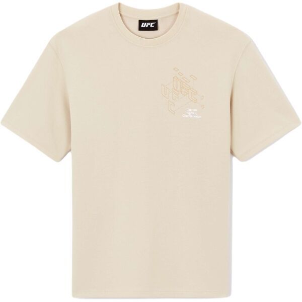 CELIO CELIO LJEUFCT Мъжка тениска, бежово, размер