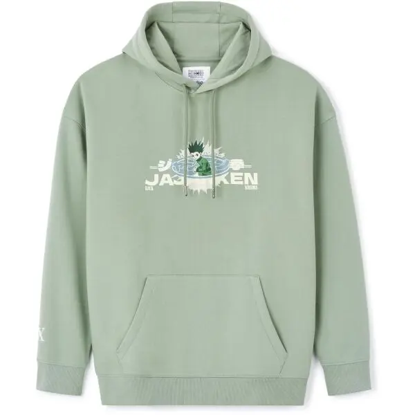 CELIO CELIO LLEHXHSW Мъжки памучен суичър, зелено, размер