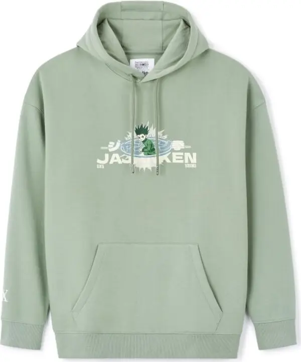 CELIO CELIO LLEHXHSW Мъжки памучен суичър, зелено, размер