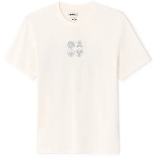 CELIO CELIO LMEAVA Мъжка тениска, бяло, размер