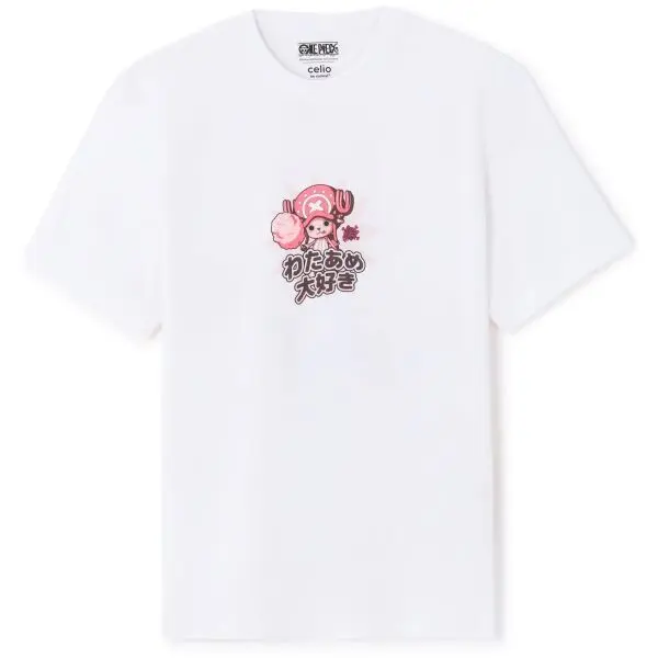 CELIO CELIO LNECHOPP Мъжка тениска, бяло, размер