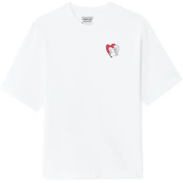 CELIO CELIO LNELOONEY Мъжка ежедневна тениска, бяло, размер