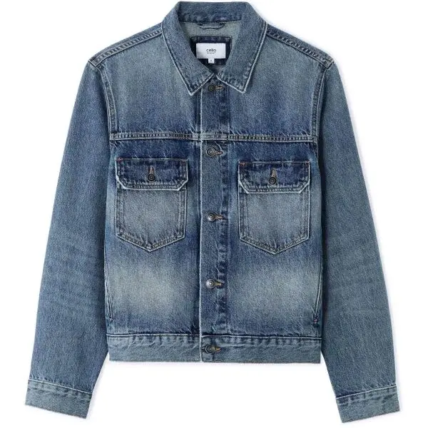 CELIO CELIO MUDENIM Мъжко дънково яке, синьо, размер