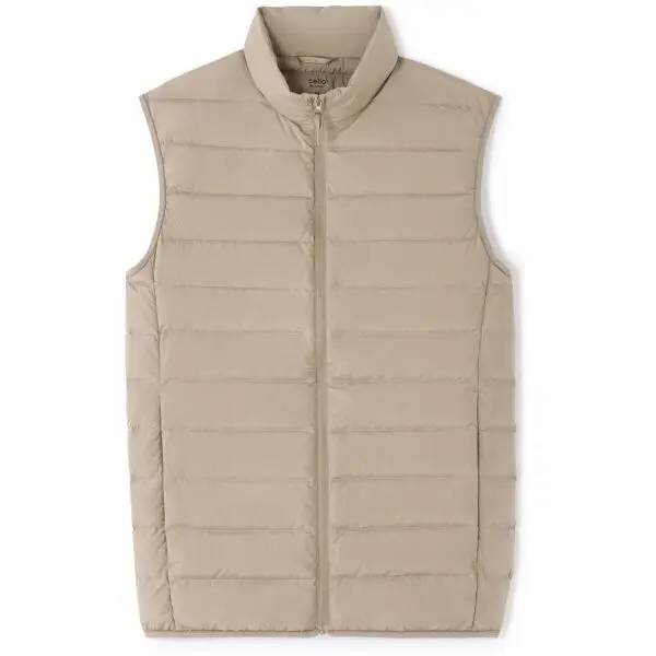 CELIO CELIO MULIGHTSL Мъжки зимен елек, бежово, размер