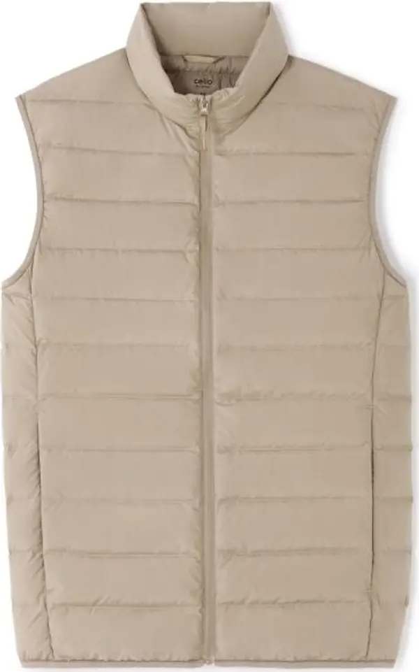CELIO CELIO MULIGHTSL Мъжки зимен елек, бежово, размер