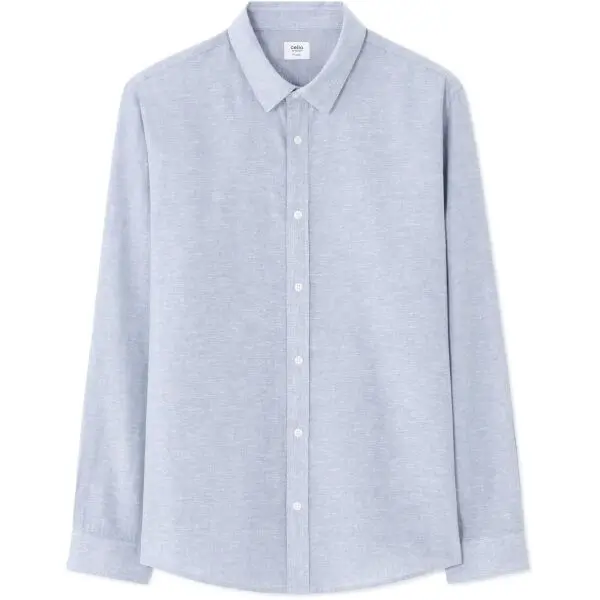 CELIO CELIO NALINCO Мъжка риза, светлосиньо, размер