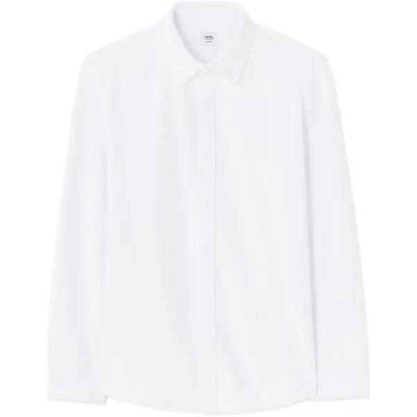 CELIO CELIO NASCO Мъжка риза, бяло, размер