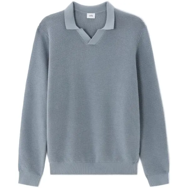 CELIO CELIO NETTOMAN Мъжки пуловер, сиво, размер