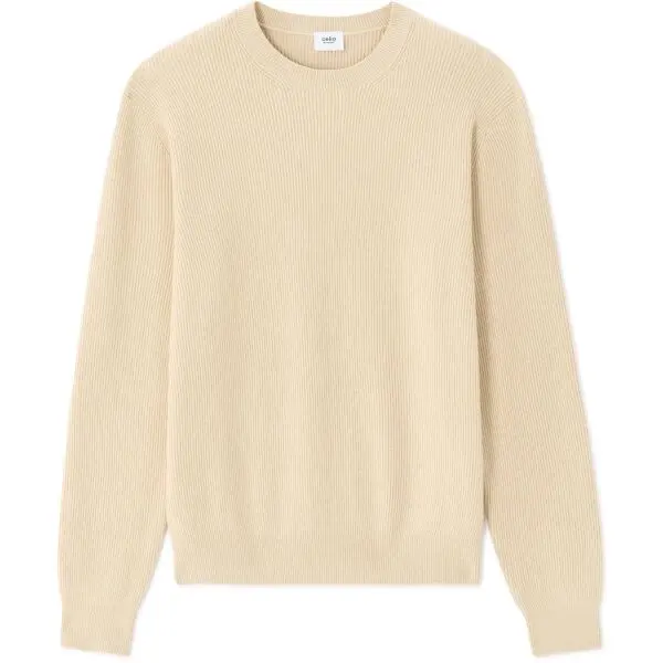 CELIO CELIO NEWME Мъжки пуловер, бежово, размер