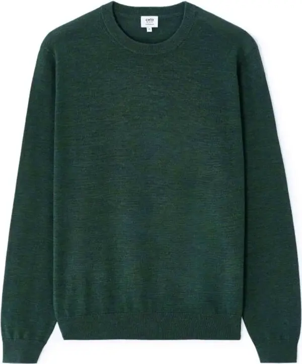 CELIO CELIO SEMERIROND Мъжки пуловер, тъмнозелено, размер