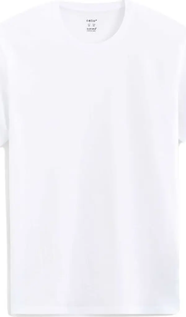 CELIO CELIO TEBASE Мъжка тениска, бяло, размер