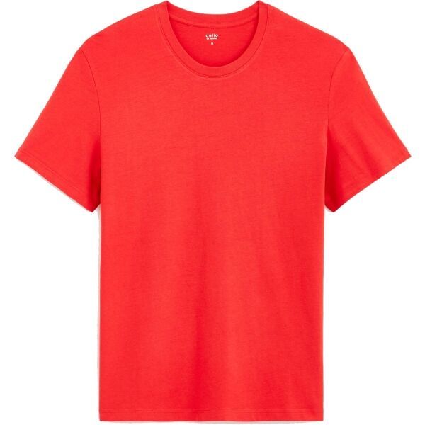 CELIO CELIO TEBASE Мъжка тениска, червено, размер