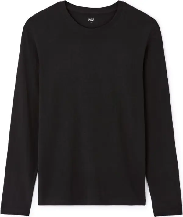 CELIO CELIO TEBASEML Мъжка тениска, черно, размер