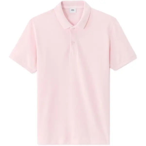 CELIO CELIO TEONE Мъжка поло тениска, розово, размер