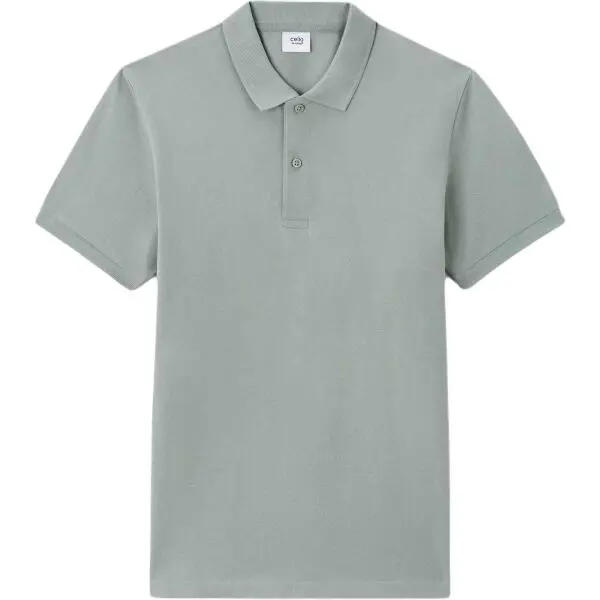 CELIO CELIO TEONE Мъжка поло тениска, сиво, размер