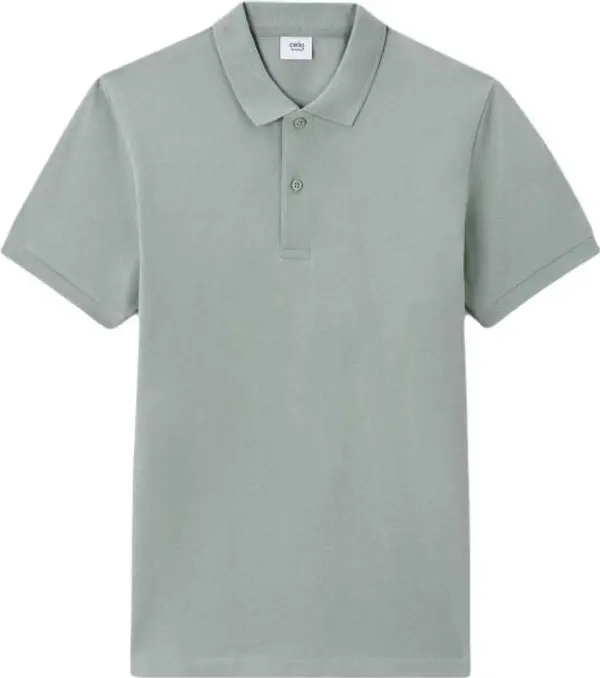 CELIO CELIO TEONE Мъжка поло тениска, сиво, размер