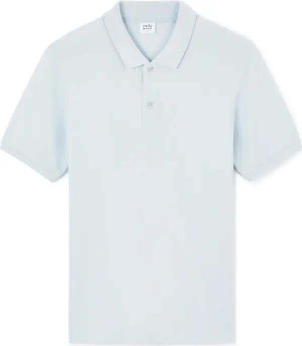 CELIO CELIO TEONE Мъжка поло тениска, светлосиньо, размер