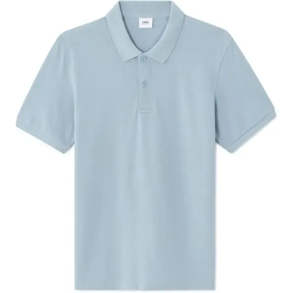 CELIO CELIO TEONE Мъжка поло тениска, светлосиньо, размер