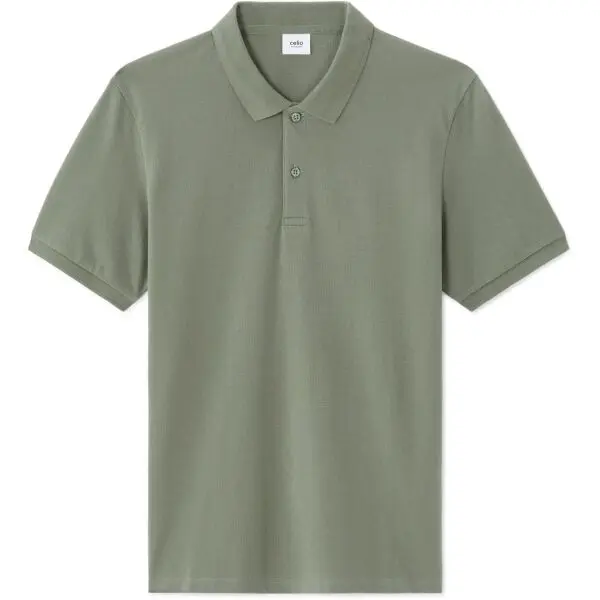 CELIO CELIO TEONE Мъжка поло тениска, зелено, размер