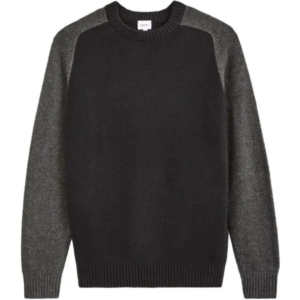 CELIO CELIO VECOL Мъжки пуловер, черно, размер