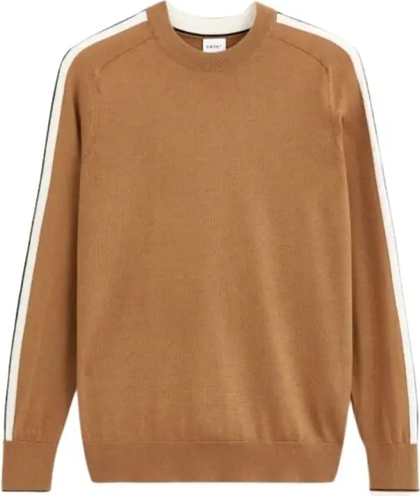 CELIO CELIO VERITAS Мъжки пуловер, кафяво, размер