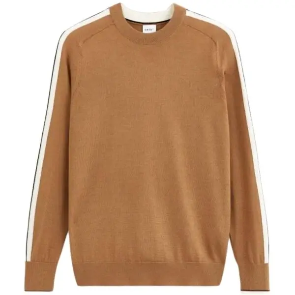 CELIO CELIO VERITAS Мъжки пуловер, кафяво, размер