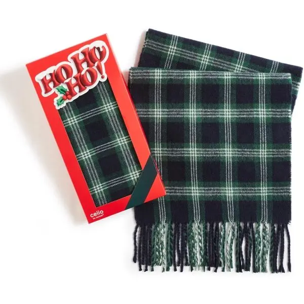 CELIO CELIO XJICARVE Мъжки шал, черно, размер