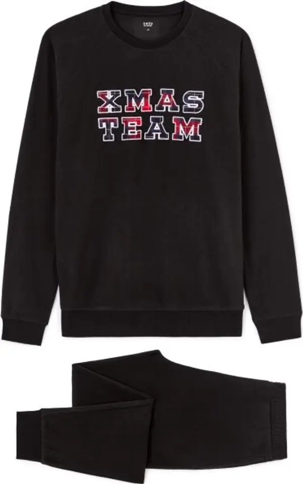 CELIO CELIO XJIPYTEAM Мъжка пижама, черно, размер