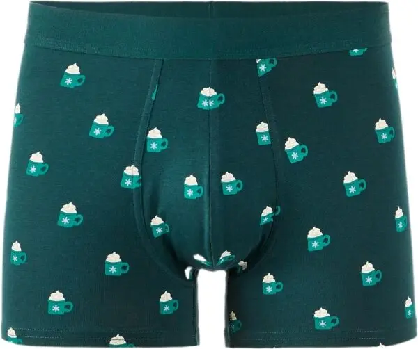 CELIO CELIO XMIBOCACAO Мъжки боксерки в подаръчна опаковка, тъмнозелено, размер