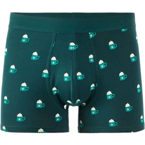 CELIO CELIO XMIBOCACAO Мъжки боксерки в подаръчна опаковка, тъмнозелено, размер