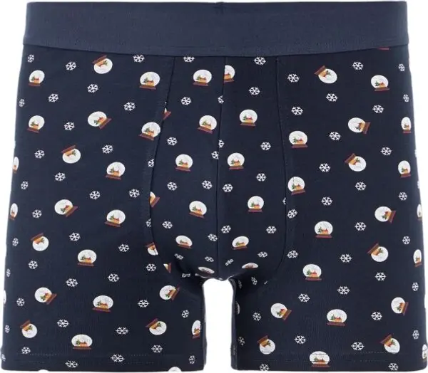 CELIO CELIO XMIBOGLOBE Мъжки боксерки в подаръчна опаковка, тъмносин, размер