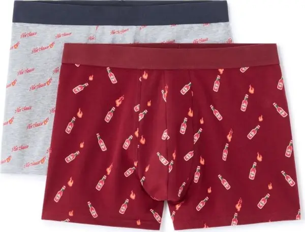 CELIO CELIO XMIBOHOT Мъжки боксерки в подаръчна опаковка, сиво, размер